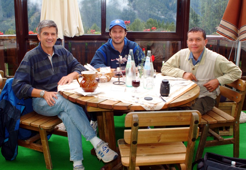 A Trento con Enzo e altri amici